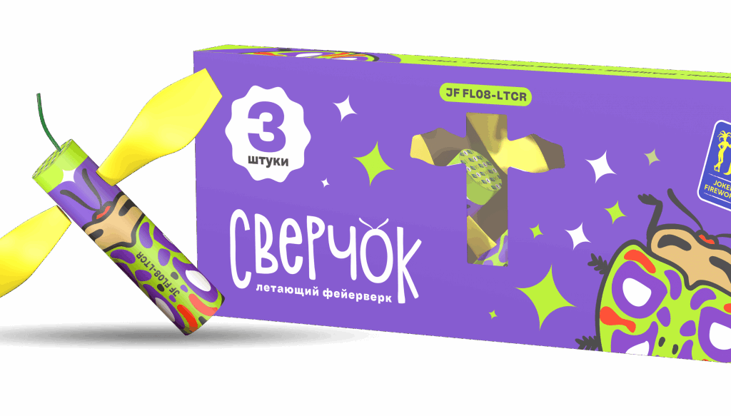 Петарда Сверчок 1 шт. 1 Петарда Сверчок